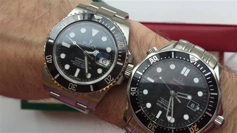 omega seamaster 300m diver vs rolex submariner|Rolex Submariner vs omega ocean.